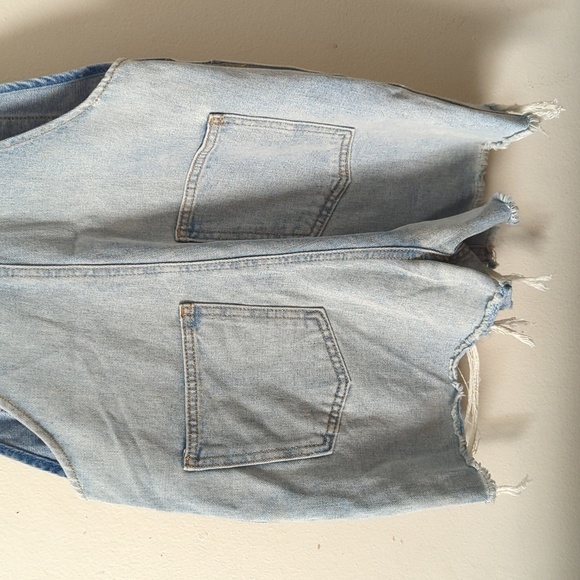 Wild Fable Distressed Jeans Shorts Overall - Picture 7 of 12